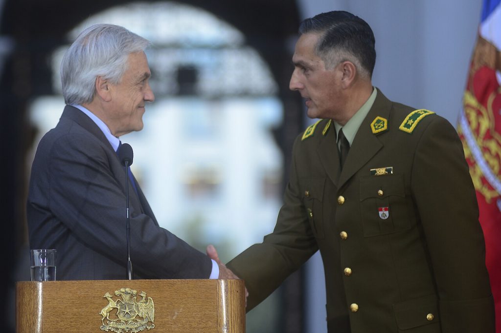 Piñera y nuevo respaldo a Rozas: «Un grupo quiere convencer que Carabineros es una máquina de cometer abusos”