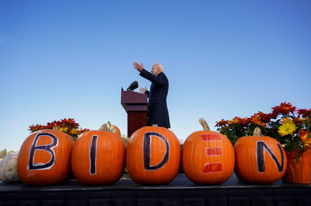 Biden lidera el conteo en cuatro estados claves, incluido Pensilvania