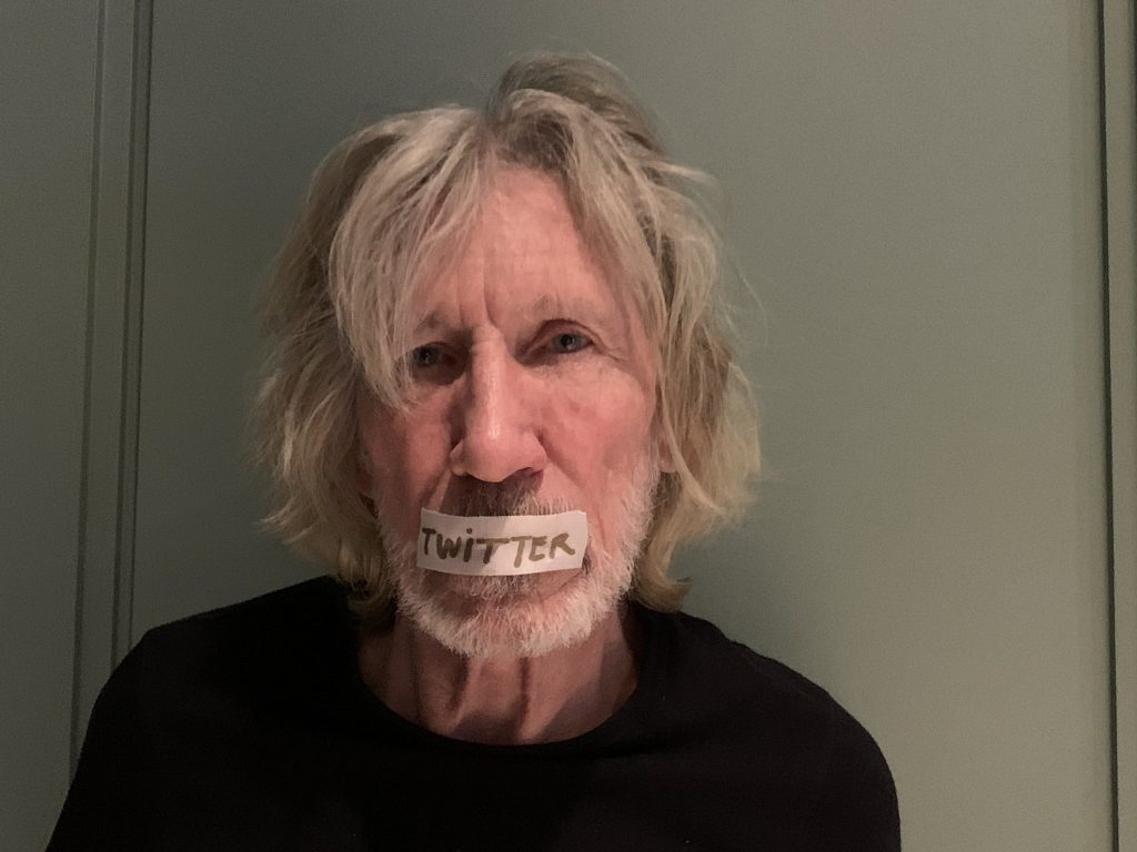 Roger Waters acusa a Twitter de censura por suspender el perfil de una organización estudiantil
