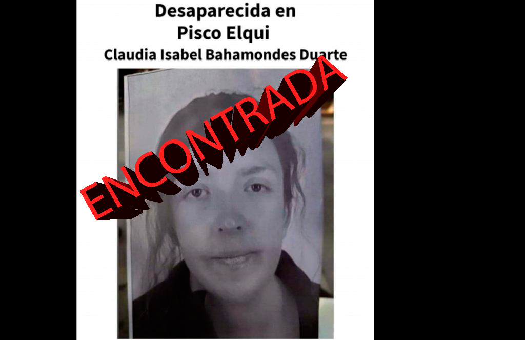 Claudia Bahamondes es encontrada con vida y ya se encuentra con familiares tras viralizarse su desaparición