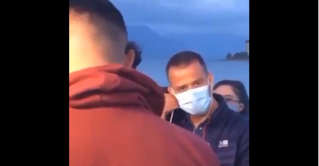 “Muestren la verdad de cómo nos mutilan”: Iván Núñez es funado en plena transmisión del eclipse en Villarrica