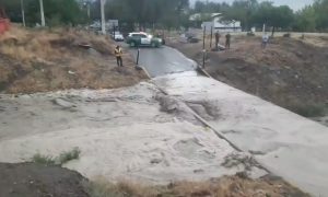 Decretan alerta de aluvión en Quebrada de Macul y "Toma Dignidad" es evacuada