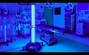 Instituto Traumatológico desinfectará sus pabellones con robot que emite luz ultravioleta para evitar brotes de COVID-19