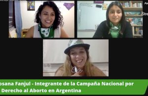 Rosana Fanjul, integrante de la Campaña Nacional por el Derecho al Aborto en Argentina: “Chilenas, no bajen los brazos”