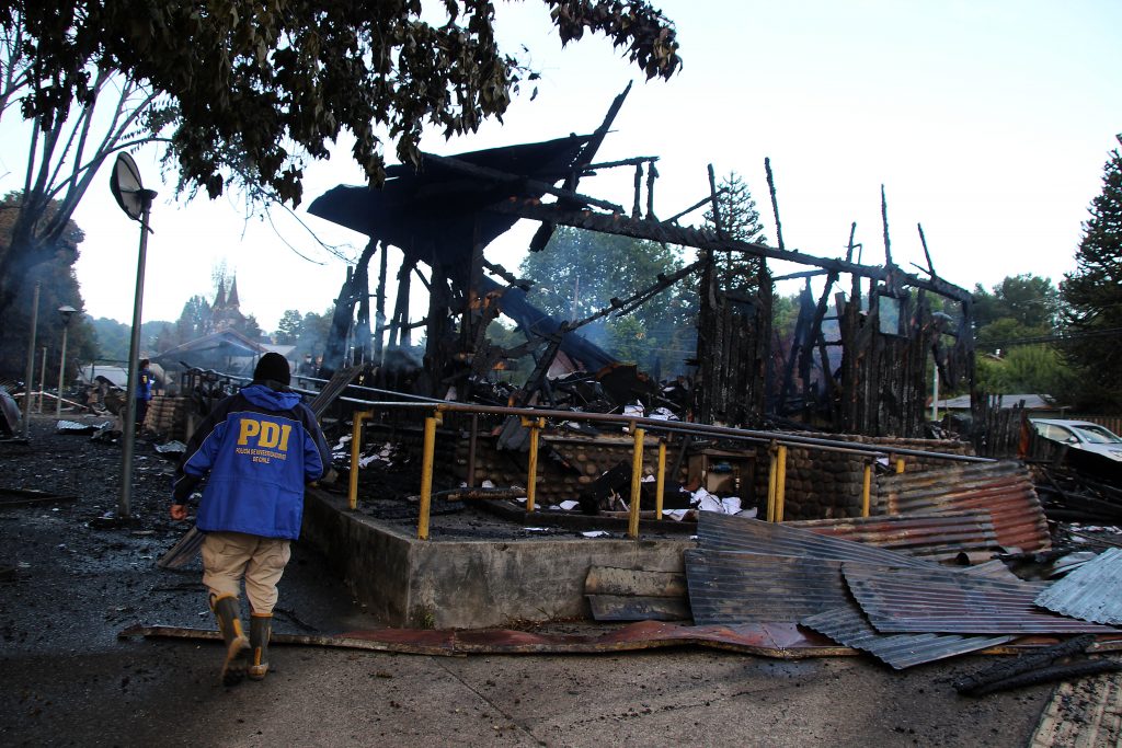 Fiscalía señala que aún no hay detenidos por incendios en Panguipulli