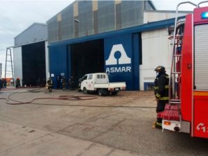 Familia de trabajador quemado en Asmar Punta Arenas denuncia negligencia del IST y pide traslado urgente del paciente