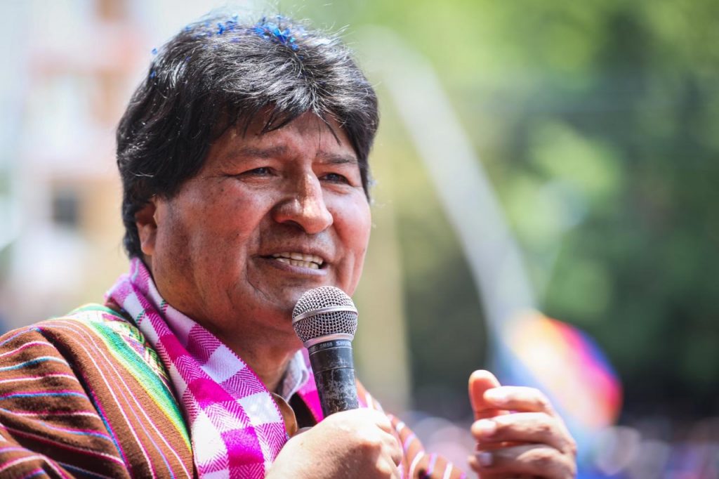 Evo Morales pide al Presidente Boric que se pronuncie por demanda marítima de Bolivia