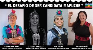Tres candidatas mapuche e independientes a las concejalías 2021: "Nuestra lucha es justa"