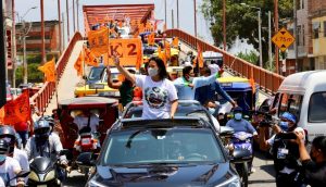 Keiko Fujimori lidera quíntuple empate técnico en presidenciales de Perú
