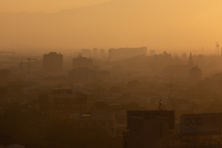 Decretan Alerta Ambiental en Santiago debido a los altos índices de contaminación, pese a la cuarentena