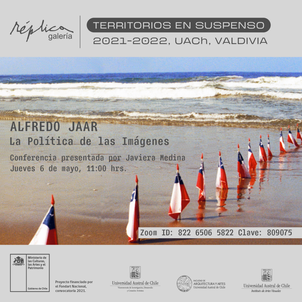 “La política de las Imágenes”: Alfredo Jaar ofrecerá conferencia en Galería Réplica