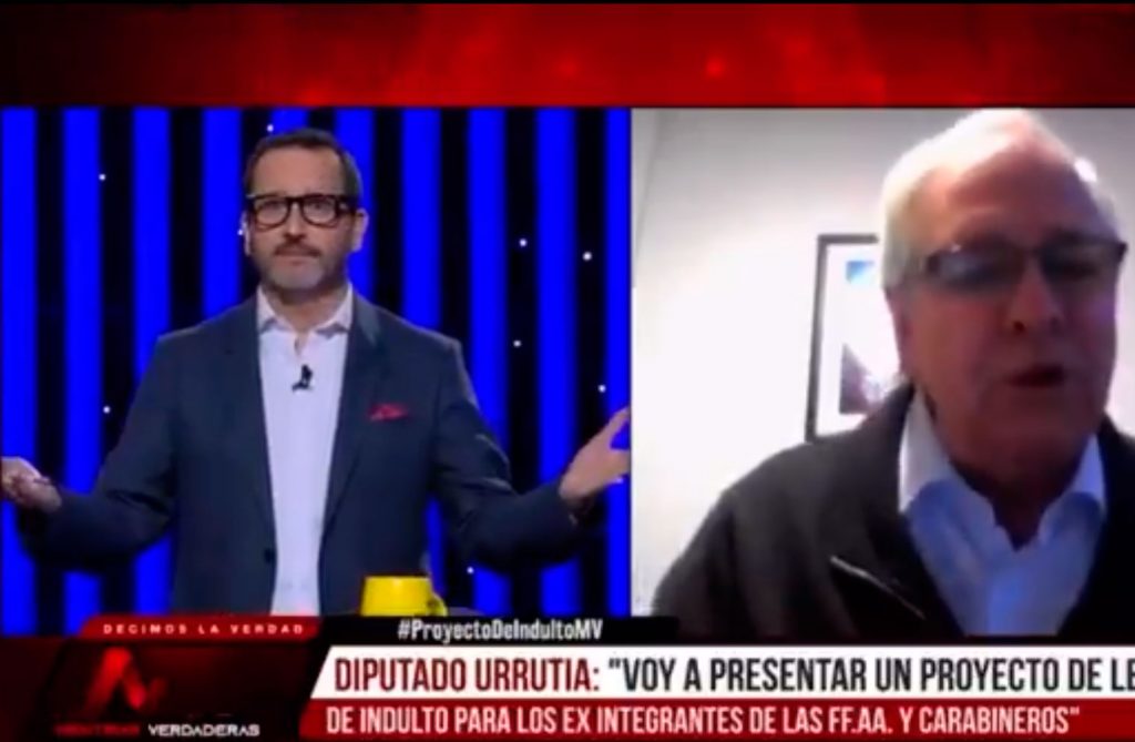 VIDEO| “Los valientes soldados salen arrancando”: El fuerte cruce de Eduardo Fuentes con el diputado Ignacio Urrutia