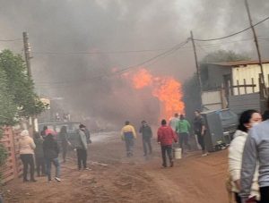 Incendio en campamento Felipe Camiroaga de Viña del Mar deja una persona fallecida