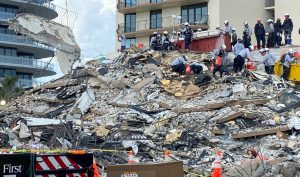 Aumenta a 16 la cifra de fallecidos por el derrumbe en Surfside de Miami-Dade