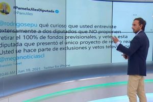 “Por favor, olvídelo”: Rodrigo Sepúlveda responde en vivo acusación de Pamela Jiles por Twitter
