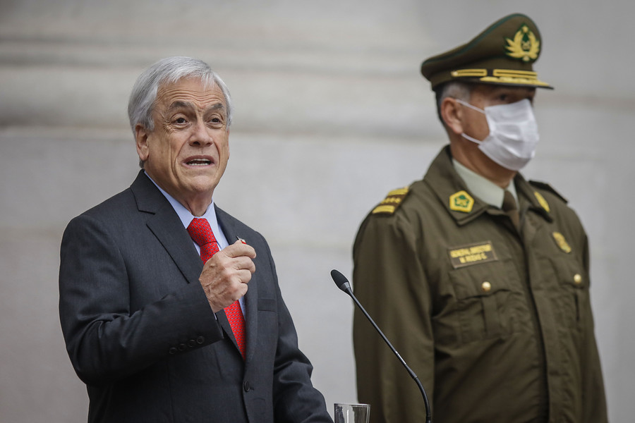Piñera ante la Fiscalía por violaciones a los DD.HH. en el 18-O: «Despliegue de las fuerzas de orden correspondía a las policías y no al gobierno»