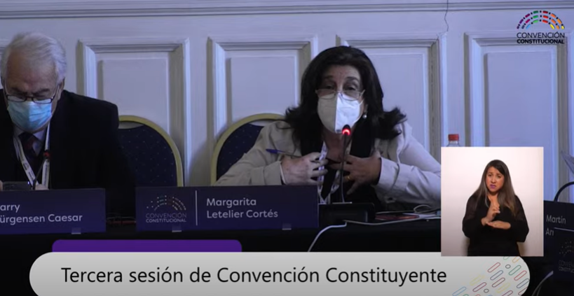 VIDEO| Constituyente Margarita Letelier (UDI) por declaración de indulto: “Sentí que no tenía nada que hacer en esta Convención”