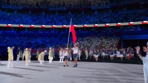 Inédita ceremonia de inauguración marcada por el COVID-19: Atletas de Tokio 2020 desfilan al ritmo de canciones de videojuegos