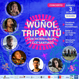 Concierto Wüñol Tripantü de Ficwallmapu recibe el nuevo ciclo con música y danza