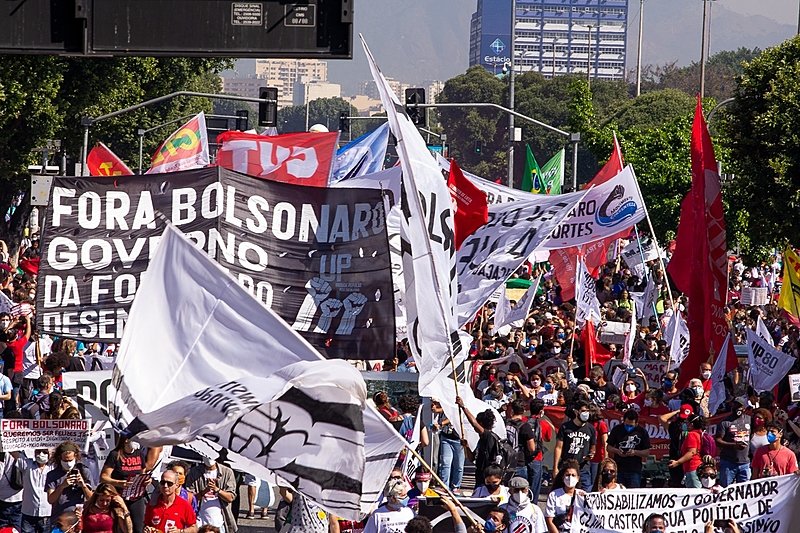Movilizaciones en contra del Gobierno de Bolsonaro aumentan por su gestión durante la pandemia