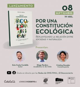 Nuevo aporte al debate constitucional: lanzan libro “Por una Constitución Ecológica”