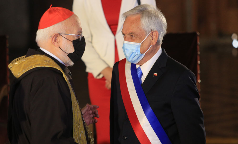 Piñera recibe otro rechazo religioso a matrimonio igualitario: Ahora en Te Deum católico