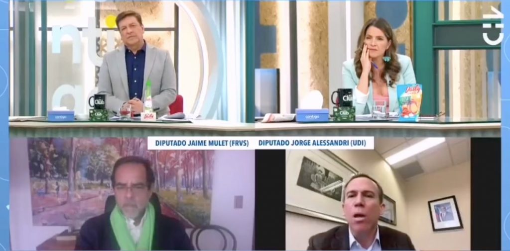 “¿Usted no confía en los izquierdistas?”: El cruce entre Julio César Rodríguez y el diputado Alessandri por el cuarto retiro