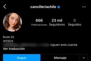 Cancillería confirma hackeo en su cuenta de Instagram: Subió imágenes de mujeres