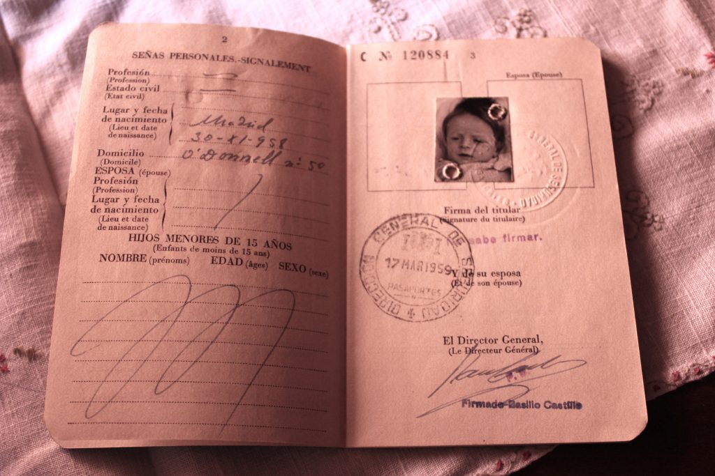 Pasaporte Luis Aguirre García