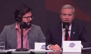 VIDEO| “José Kast se demoró menos que Sichel”: Boric incomoda a candidatos en debate
