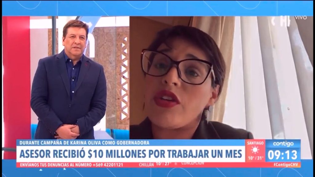 VIDEO| Karina Oliva se defiende en tensa entrevista: “Mi intención jamás fue enriquecerme”