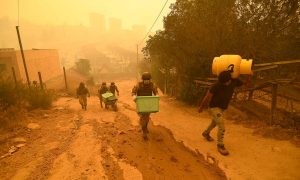 Onemi decreta evacuación preventiva en sectores de Angol y Los Sauces por incendio