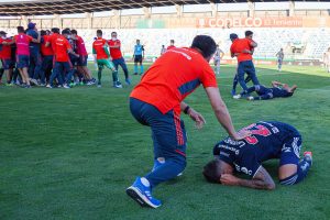 Jugador de la U fue detenido por destrozos en el estadio El Teniente de Rancagua