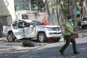Atropello en Providencia: Conductor queda con arresto domiciliario nocturno