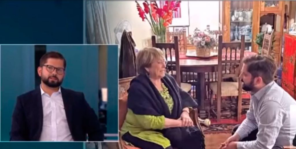 ¿Por qué Bachelet no se juntó con Kast?: La lapidaria respuesta de Gabriel Boric en TV