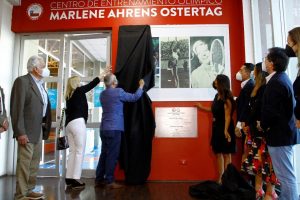 Autoridades rebautizan el Centro de Entrenamiento Olímpico con nombre de Marlene Ahrens