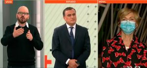 “Hay un delay”: El tenso cruce en TV entre Giorgio Jackson y Evelyn Matthei por el debate