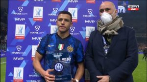 Alexis Sánchez le da la Supercopa de Italia al Inter tras anotar gol en el último minuto