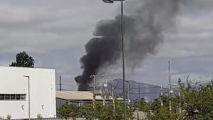 VIDEO| Peligroso accidente: Tanque de gas explota y genera emergencia en Maipú