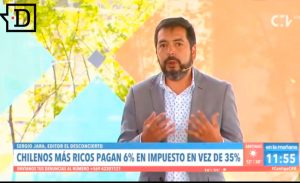 Sergio Jara y el impuesto a súper ricos: "Los que reciben más ingresos pagan 6% y no 35%"
