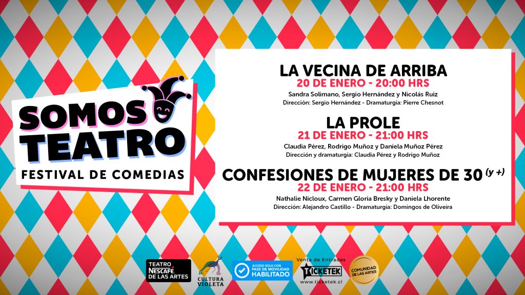 Festival «Somos Teatro»: tres obras para reír este fin de semana