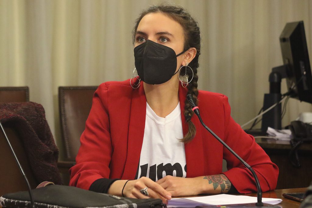 Camila Vallejo pide a Rodrigo Rojas Vade “mantenerse al margen” de la Convención