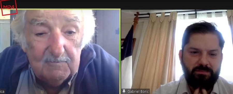 Mujica y Boric se encuentran en inédita entrevista radial: «Cuida el corazón, la moral, la presencia»