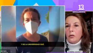 Ximena Schott, mujer denunciada por expulsar a turista: “Ella trata de cortarme el rostro”