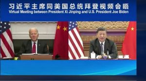 Presidente chino convoca a Biden a trabajar conjuntamente por la paz mundial