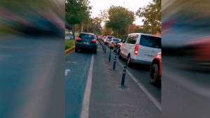 VIDEO| La musicalizada denuncia contra automovilistas que usan ciclovías en Ñuñoa