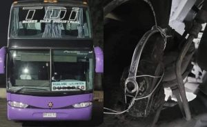 Peligrosa denuncia: Bus con pasajeros tenía su sistema de frenos amarrado con alambres