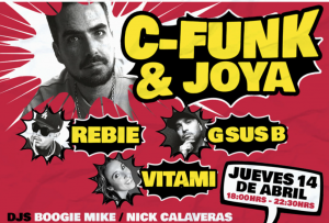 ¡Quiero bailar!: C-Funk regresa al Subterráneo de Providencia acompañado de rapera Vitami