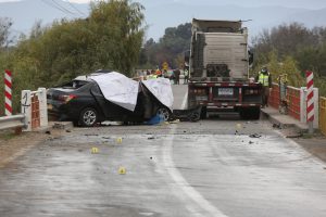 Tragedia familiar tras accidente en María Pinto se agudiza: Suben a seis los fallecidos