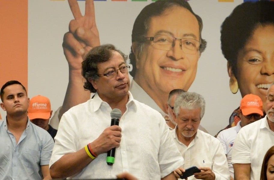 Petro domina la disputa por la Presidencia colombiana en las redes sociales